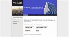 Desktop Screenshot of equinoxsearch.com